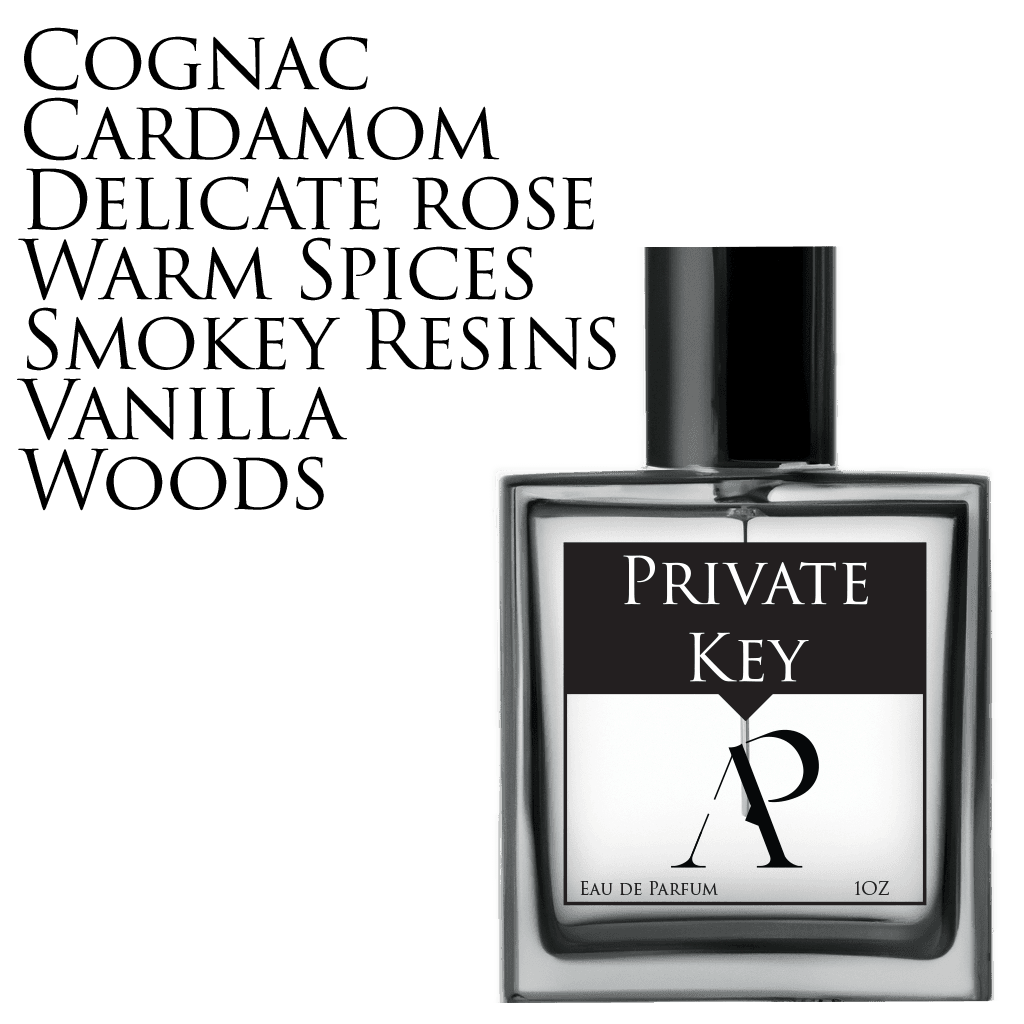 Private Key Perfume Bottle