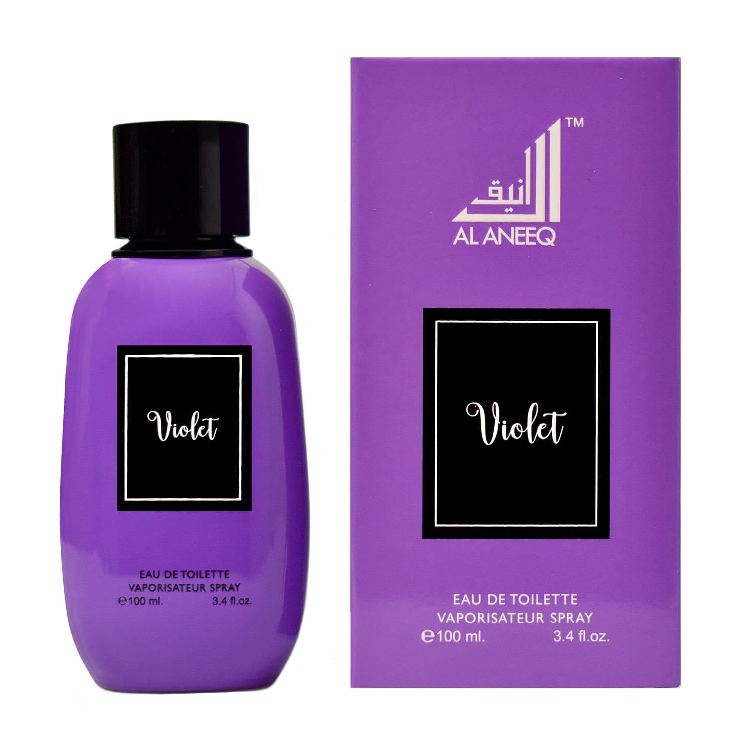 Violet Fragrance Perfume Bottle