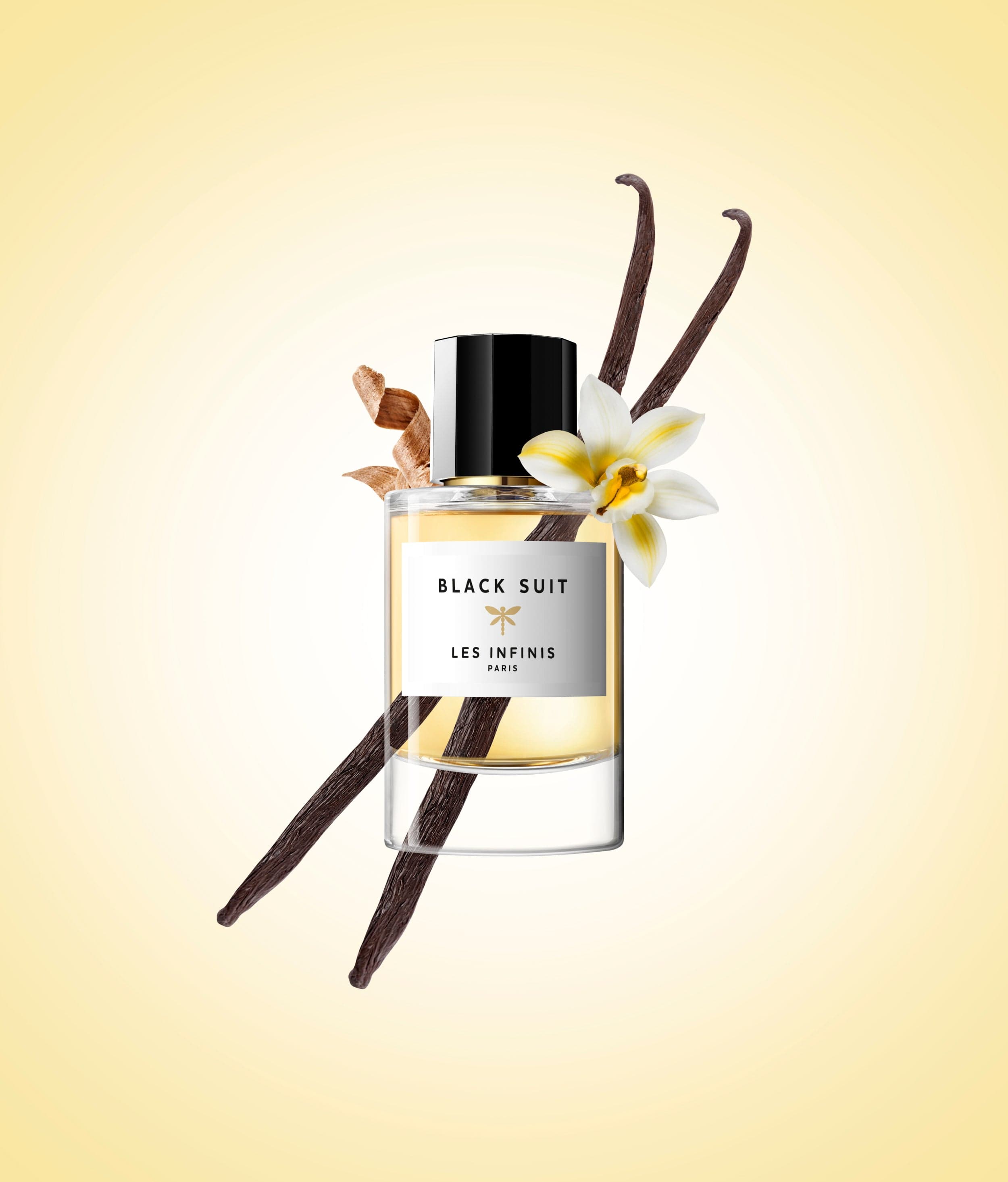 Black Suit Perfume Bottle