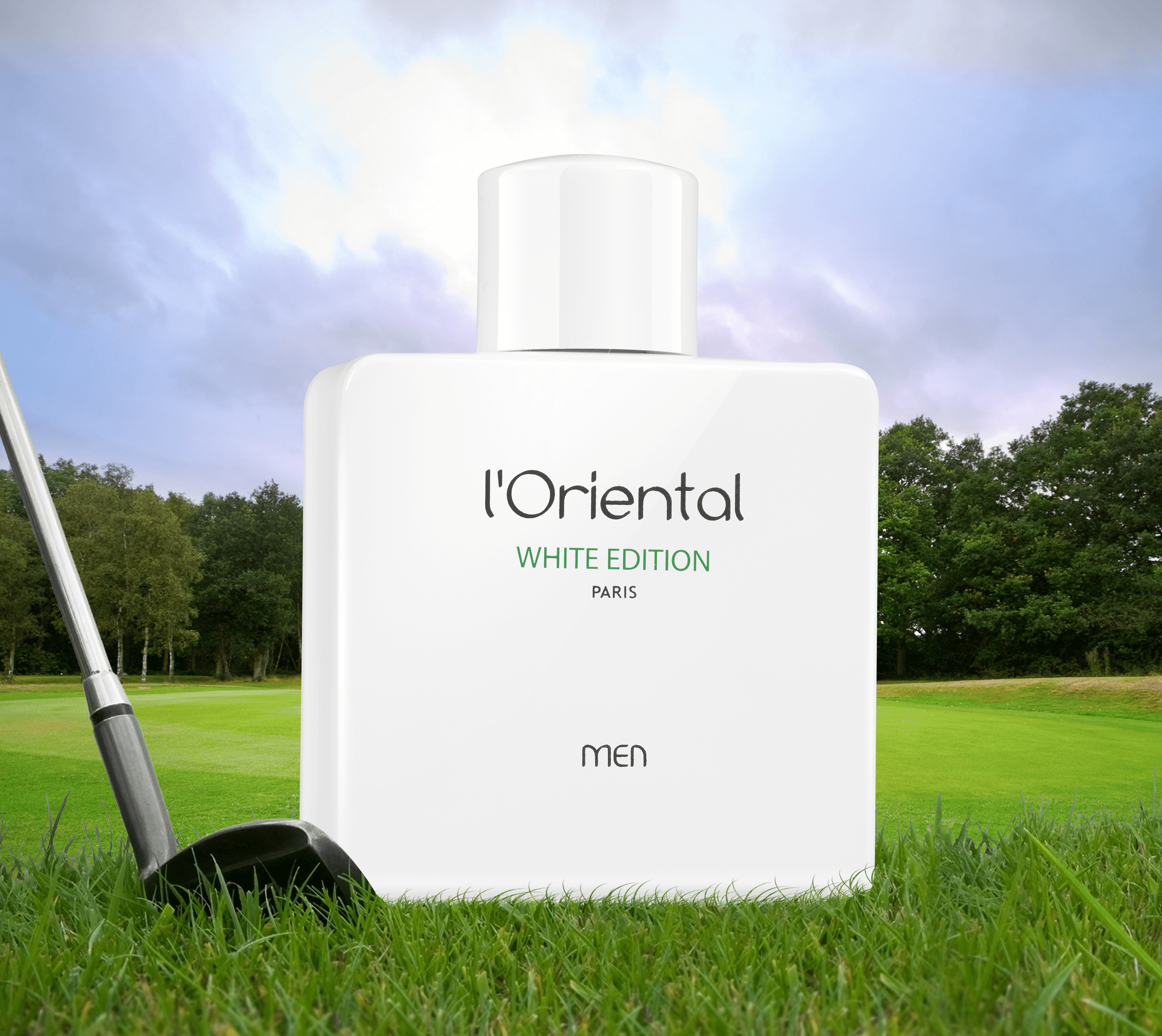 L'oriental White Edition Perfume Bottle
