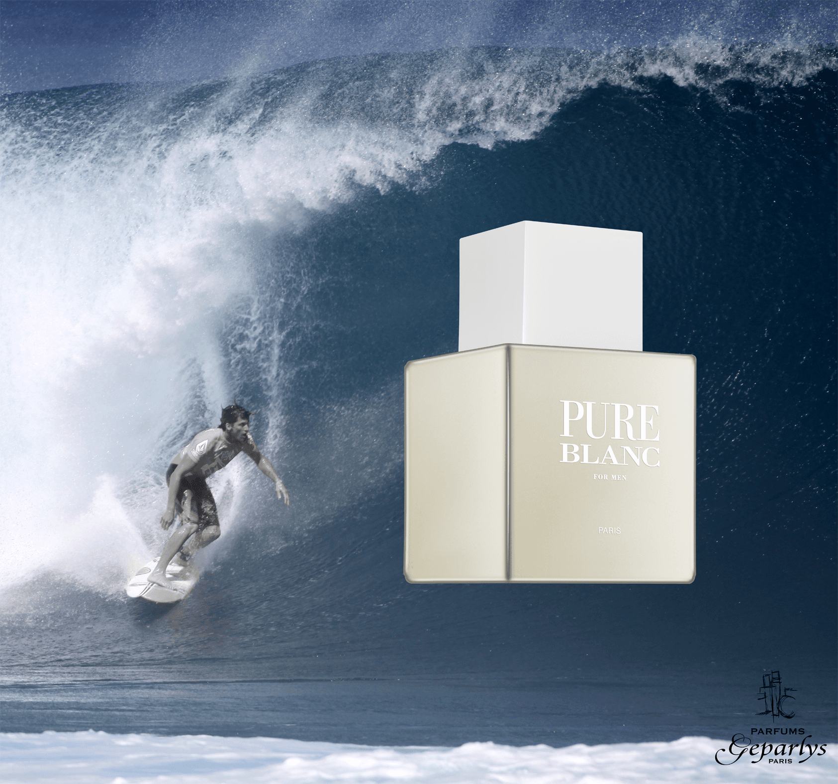 Pure Blanc Perfume Bottle
