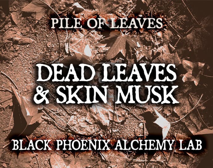 Dead Leaves and Skin Musk Perfume Bottle