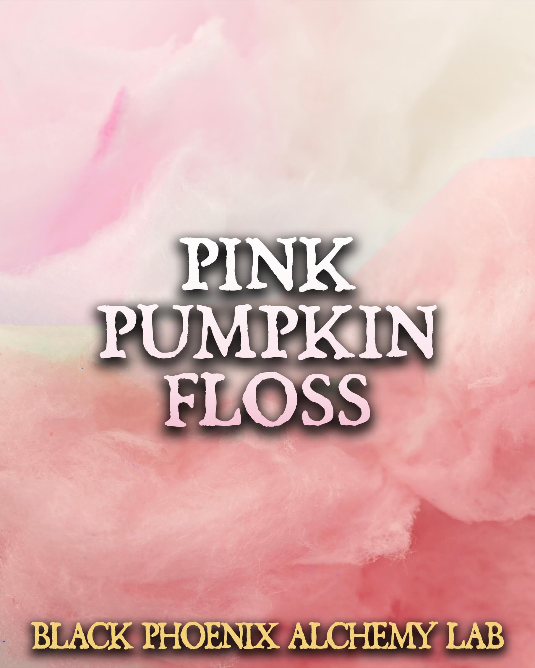 Pink Pumpkin Floss Lotion Perfume Bottle