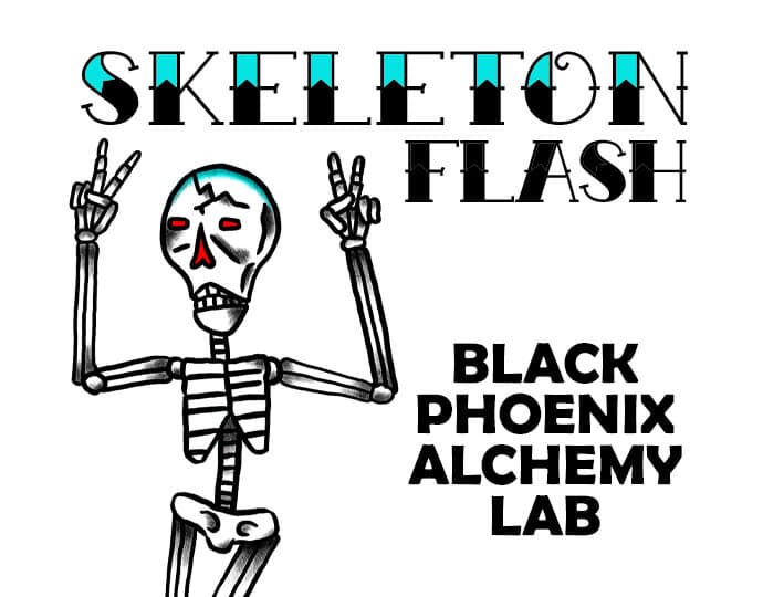 Skeleton Flash Perfume Bottle