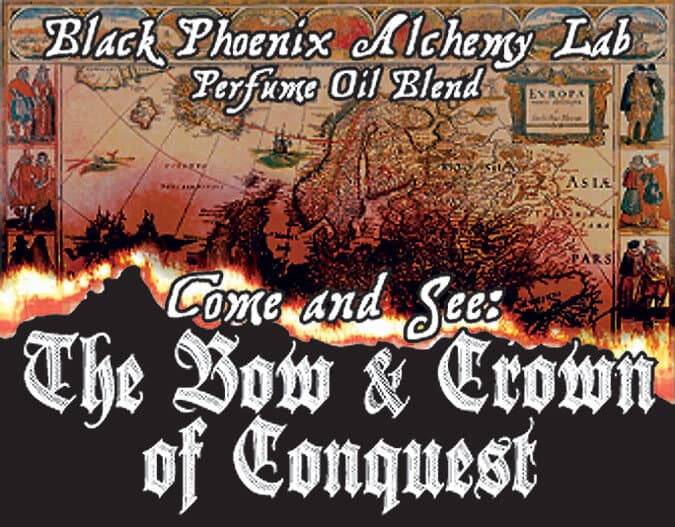 The Bow & Crown of Conquest Perfume Bottle
