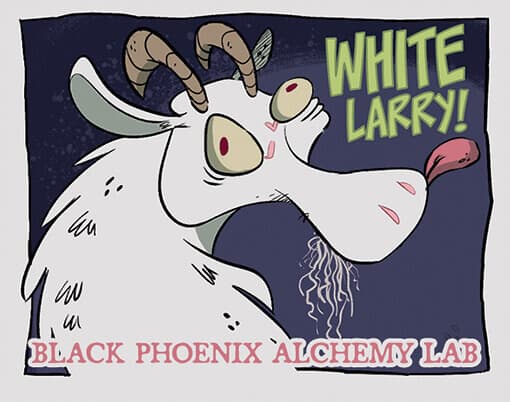 White Larry Perfume Bottle