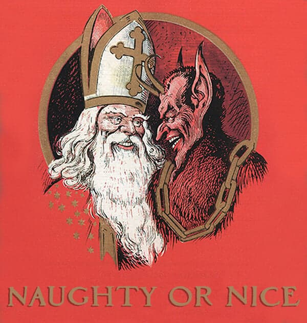 Naughty Or Nice and Coin Set Perfume Bottle