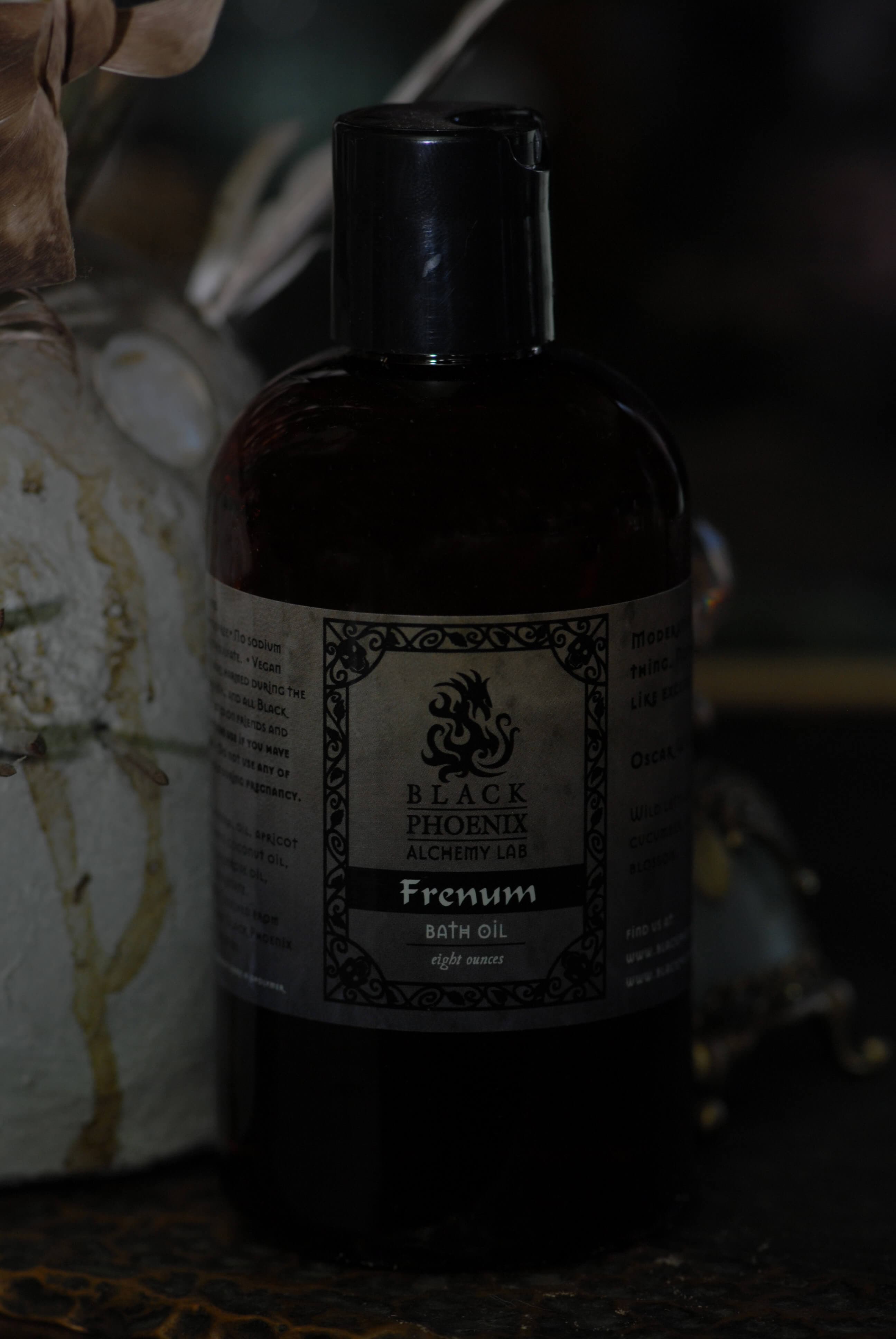 Frenum Bath Oil Perfume Bottle