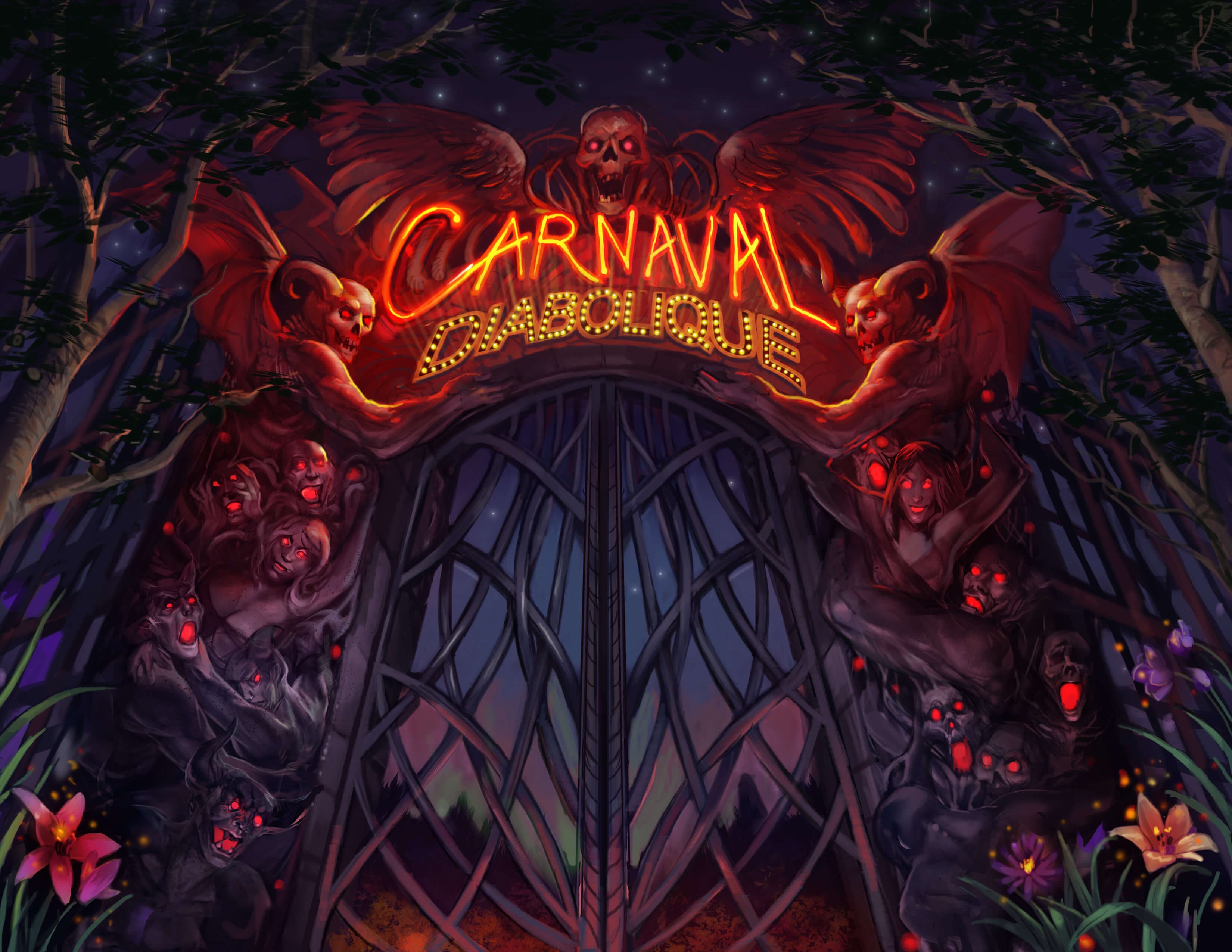 Carnaval Diabolique Perfume Bottle