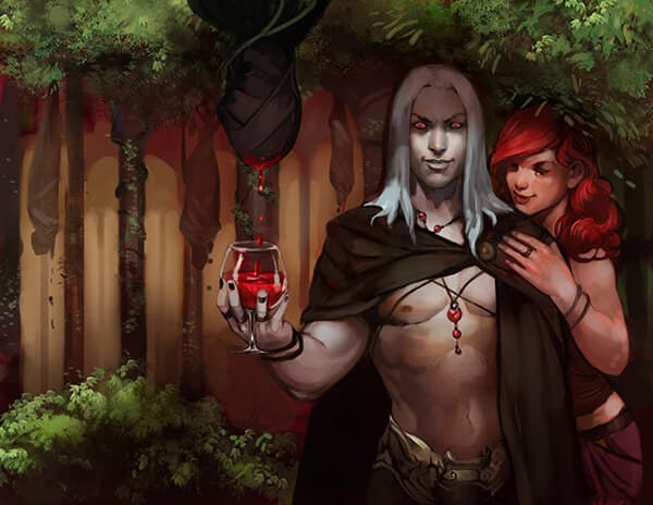 The Blood Garden Perfume Bottle