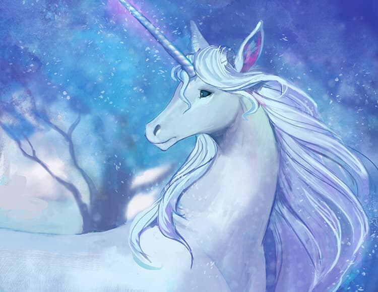 The Last Unicorn Perfume Bottle