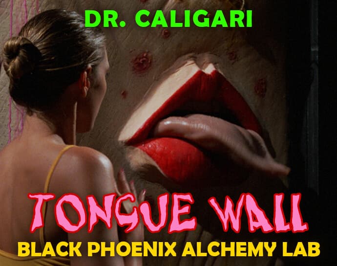 Tongue Wall Perfume Bottle