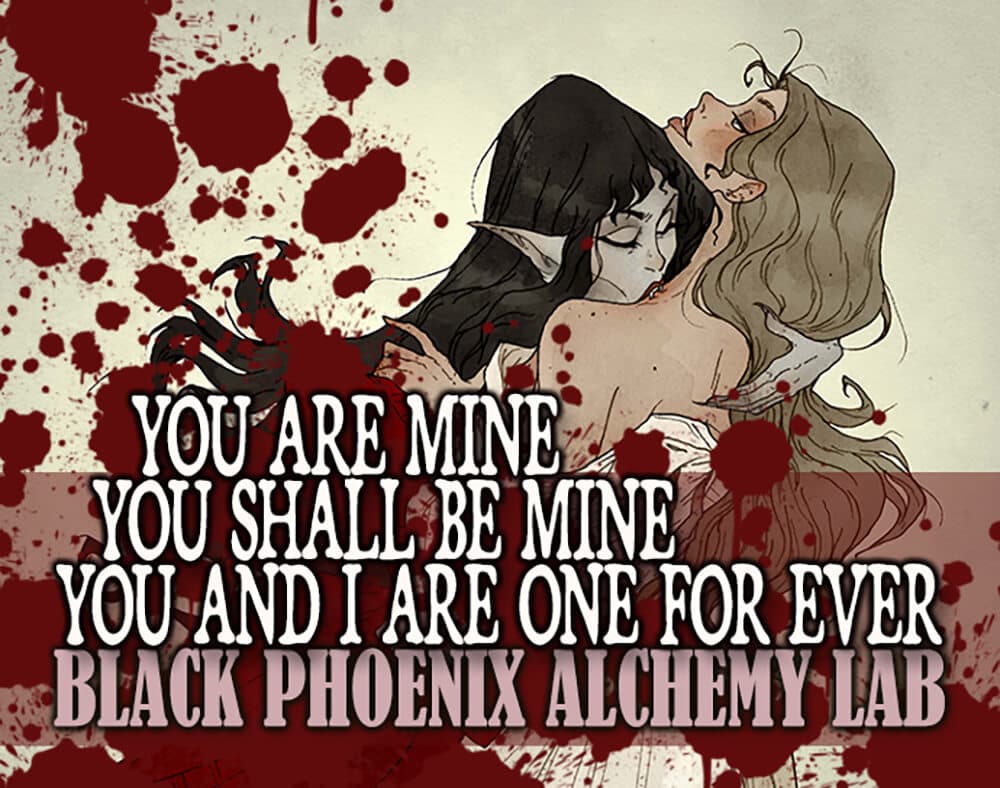 You Are Mine, You Shall Be Mine, You and I Are One for Ever Perfume Bottle