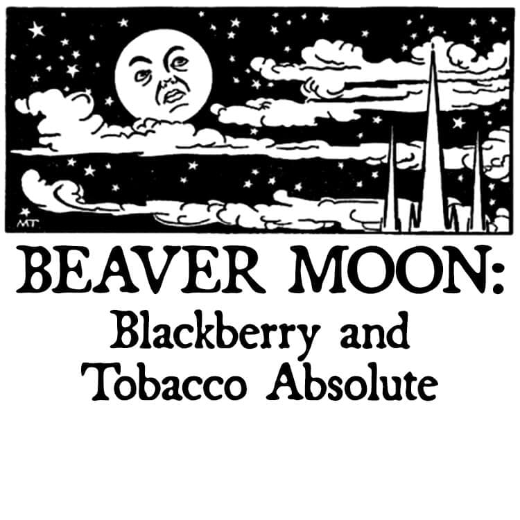 Beaver Moon: Blackberry and Tobacco Absolute Perfume Bottle