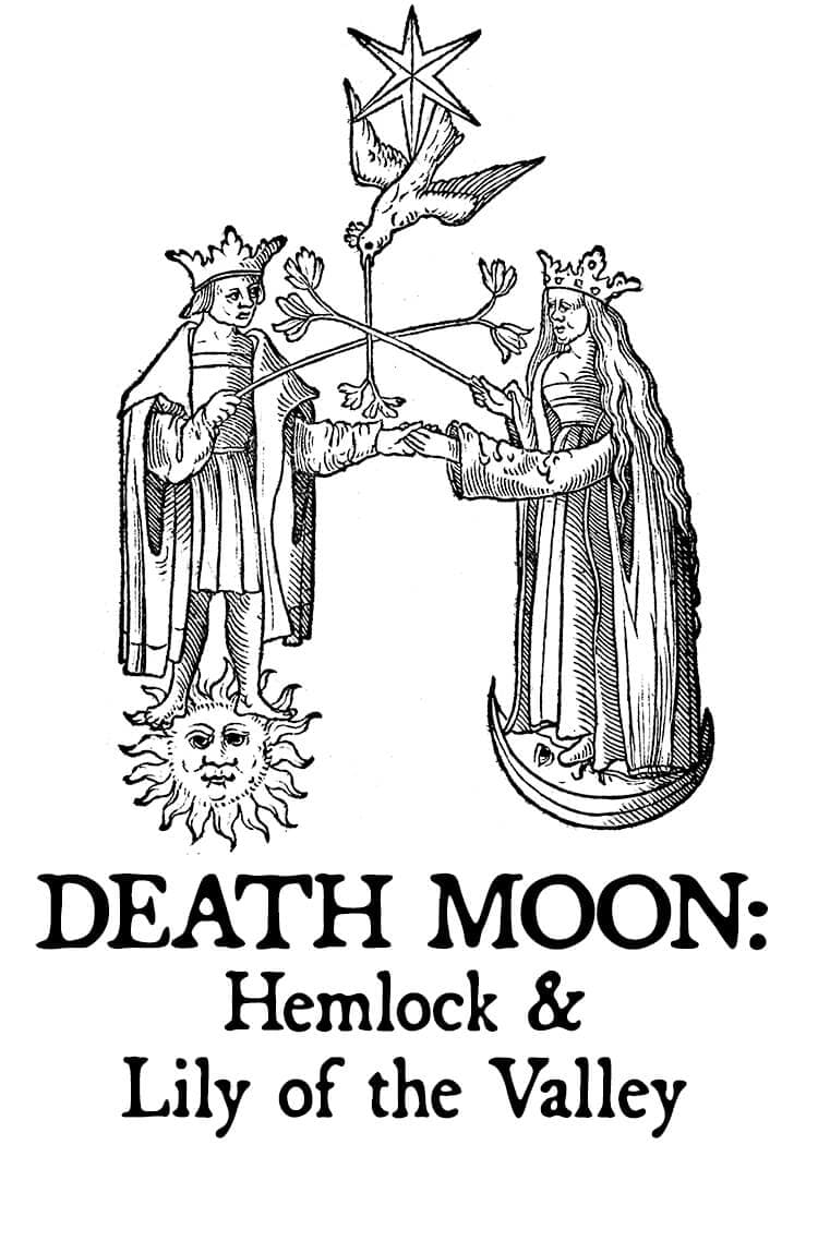 Death Moon: Hemlock and Lily of the Valley Perfume Bottle