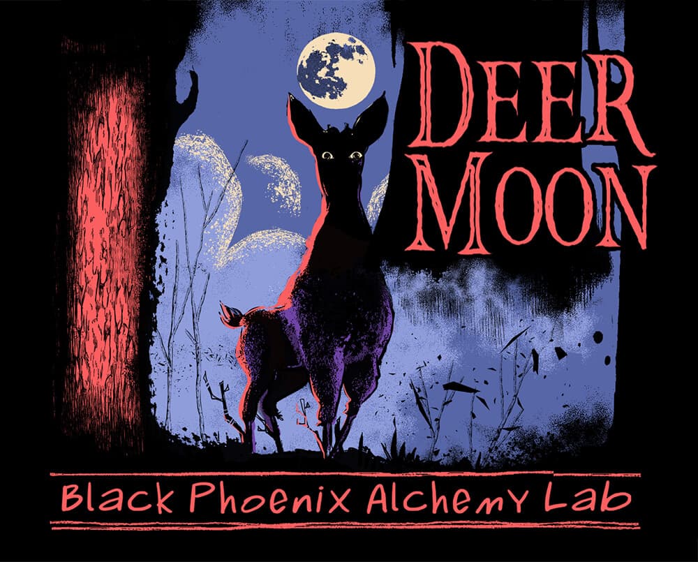 Deer Moon Perfume Bottle