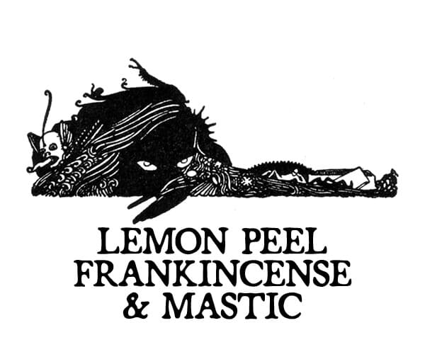 Lemon Peel, Frankincense, and Mastic Perfume Bottle
