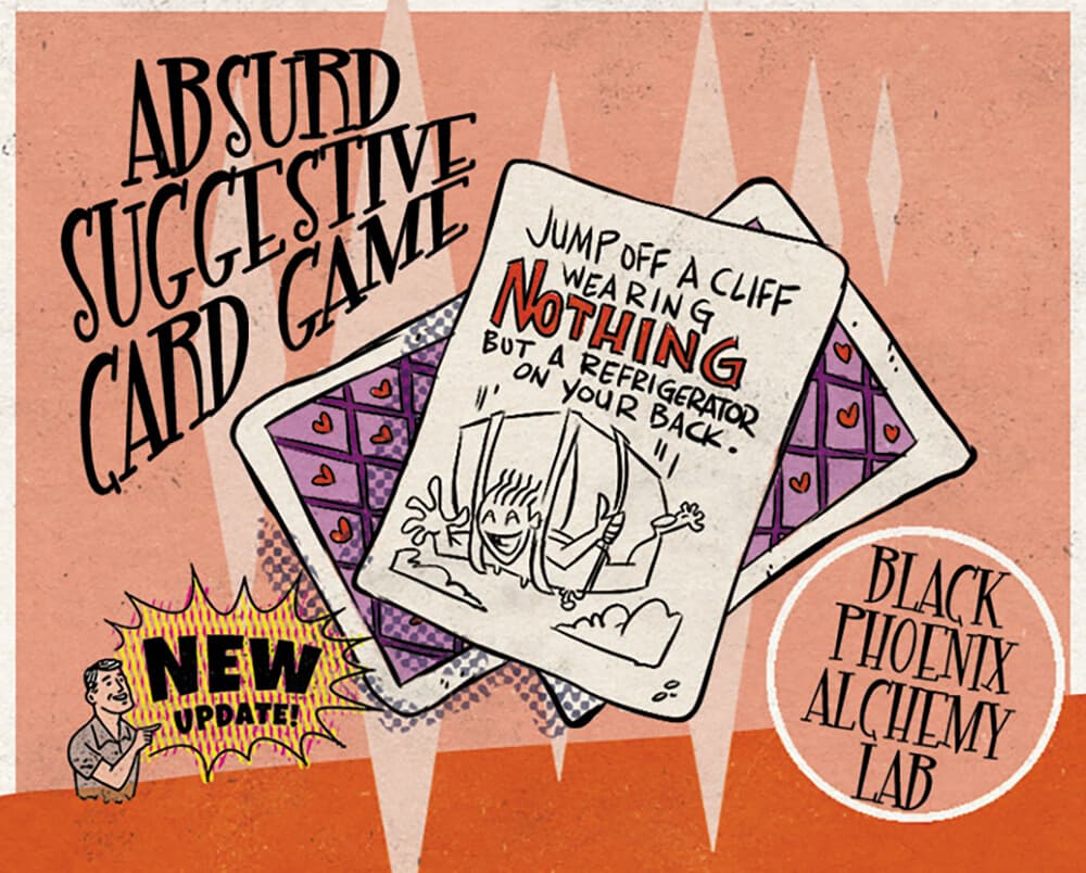 Absurd Suggestive Card Game Perfume Bottle