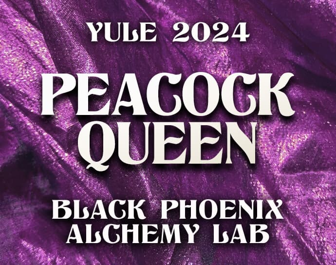 Peacock Queen Perfume Bottle