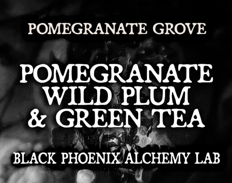 Pomegranate, Wild Plum, and Green Tea Perfume Bottle