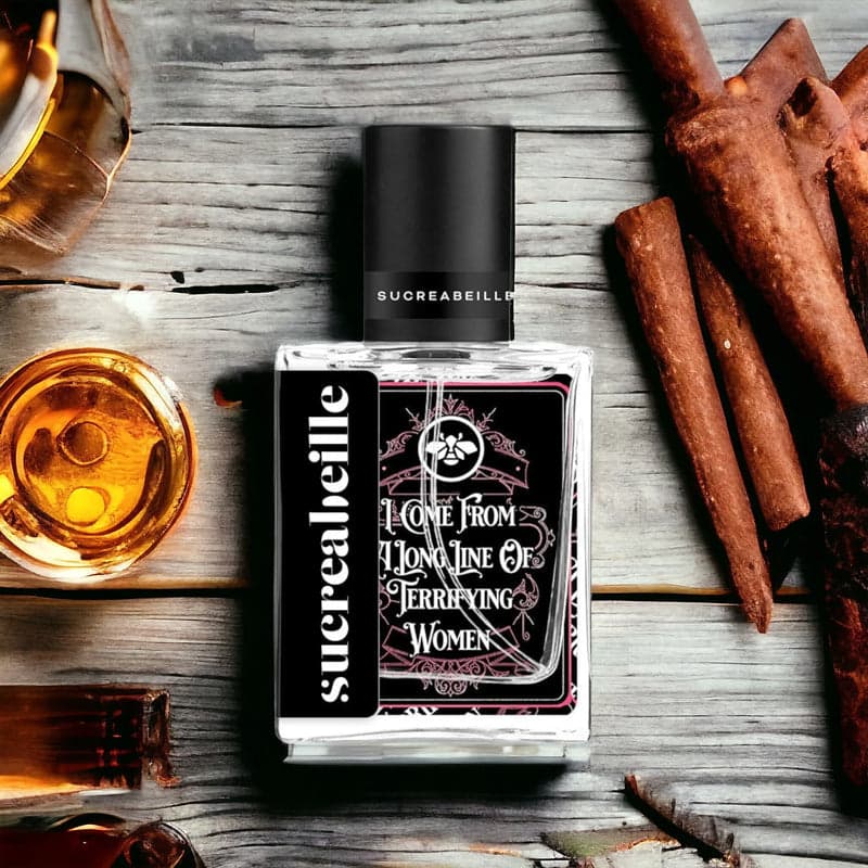 I Come From a Long Line of Terrifying Women Perfume Bottle