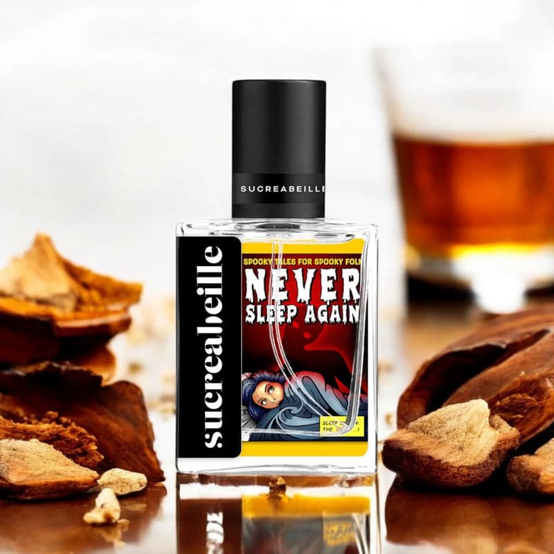 Never Sleep Again Perfume Bottle