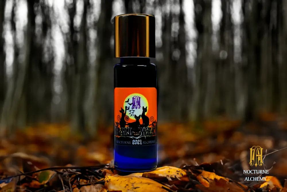 Jack O'lantern Perfume Bottle