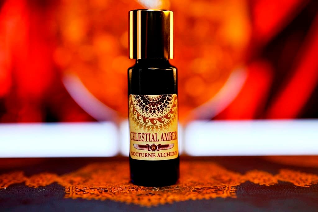 Celestial Amber Perfume Bottle