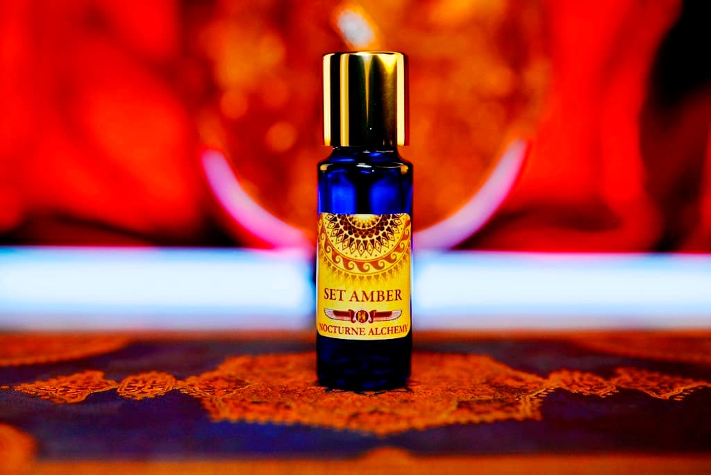 Priestess Amber Perfume Bottle