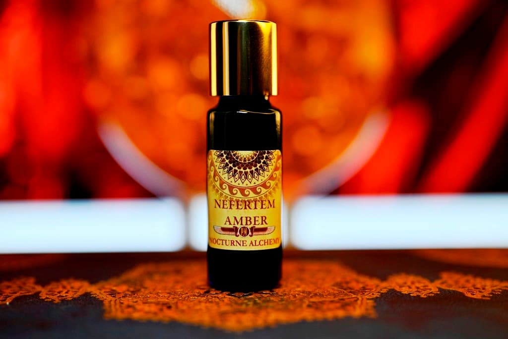 Queen Amber Perfume Bottle