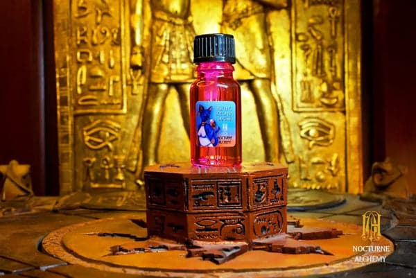 14ml Bastet’s Ice Cream Original In Translucent Sky Blue Bottle Perfume Bottle