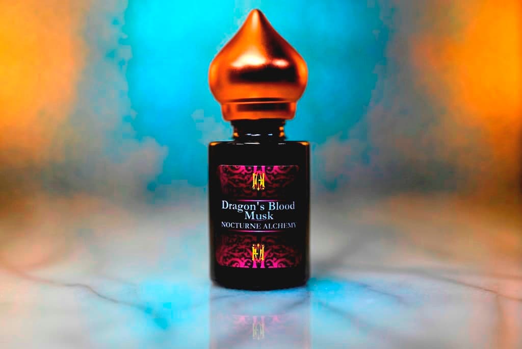 Em: Spice Musk Perfume Bottle