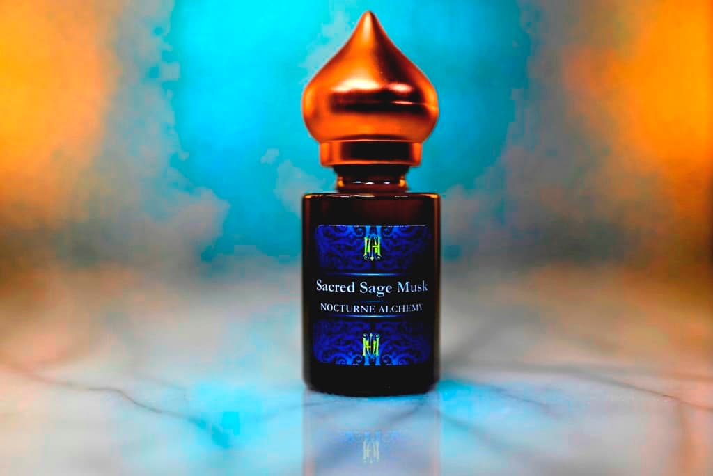 Plum Musk Perfume Bottle