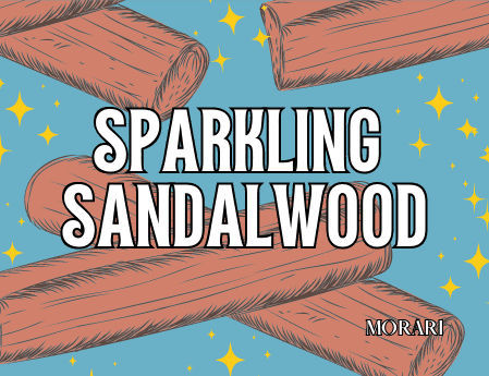 Sparkling Sandalwood: Mysore Sandalwood, Tahitian Vanilla, Sparkling Aldehydes Perfume Bottle