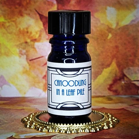 Canoodling in a Leaf Pile by Nui Cobalt Designs
