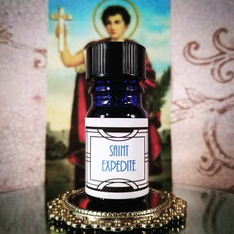 St. Expedite by Nui Cobalt Designs