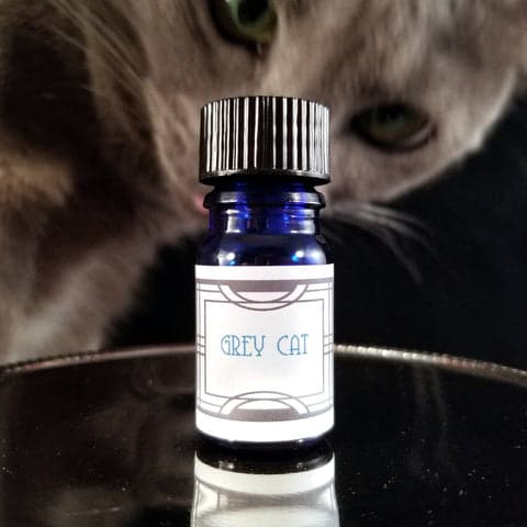 Grey Cat by Nui Cobalt Designs