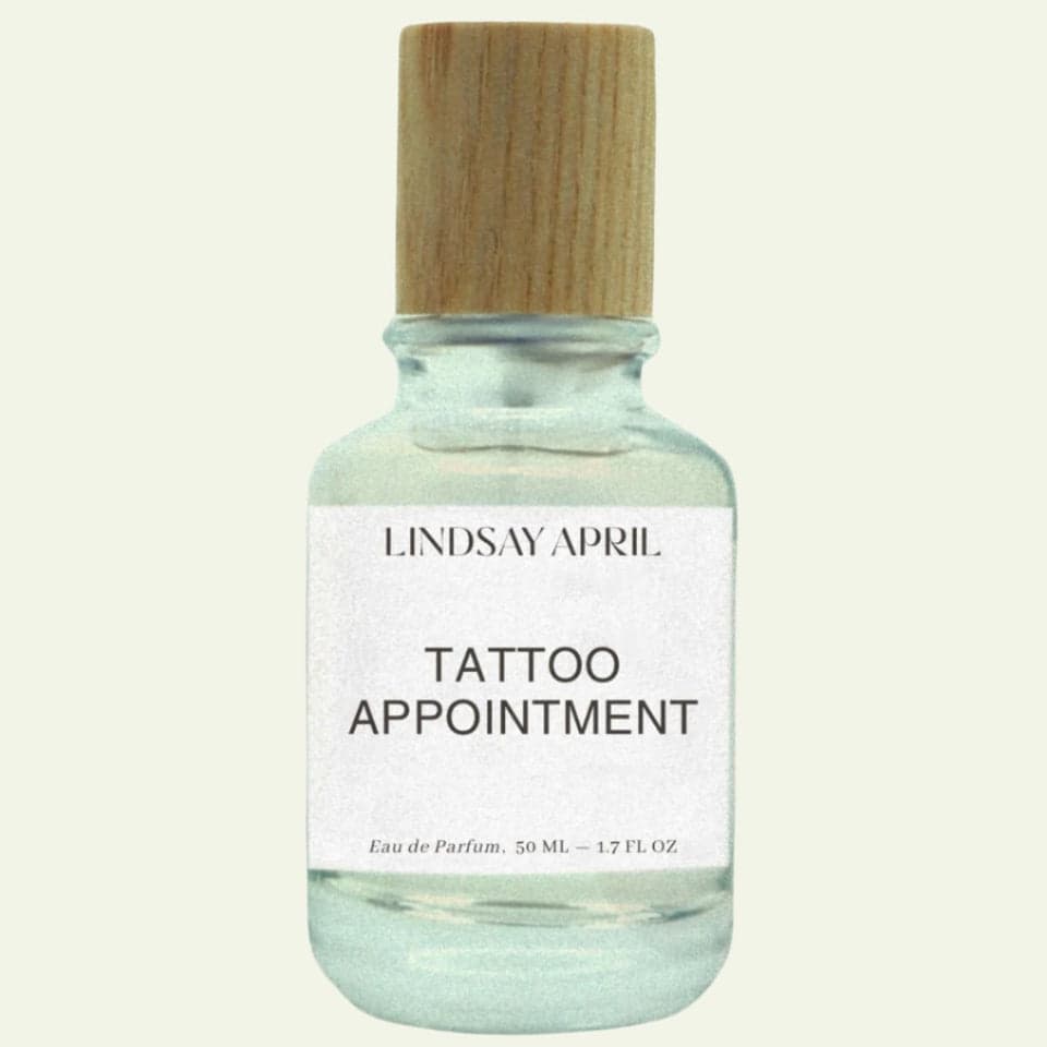 Tattoo Appointment Perfume Bottle