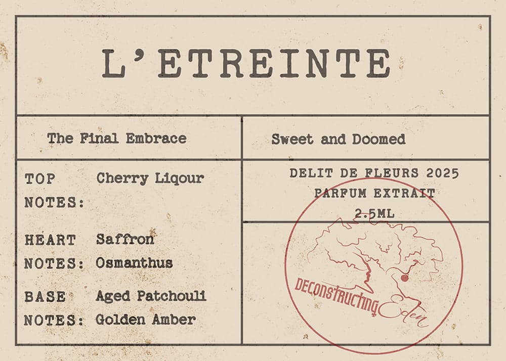 L’étreinte Perfume Bottle