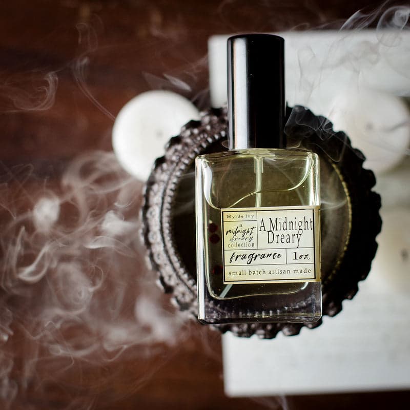 A Midnight Dreary Perfume Bottle