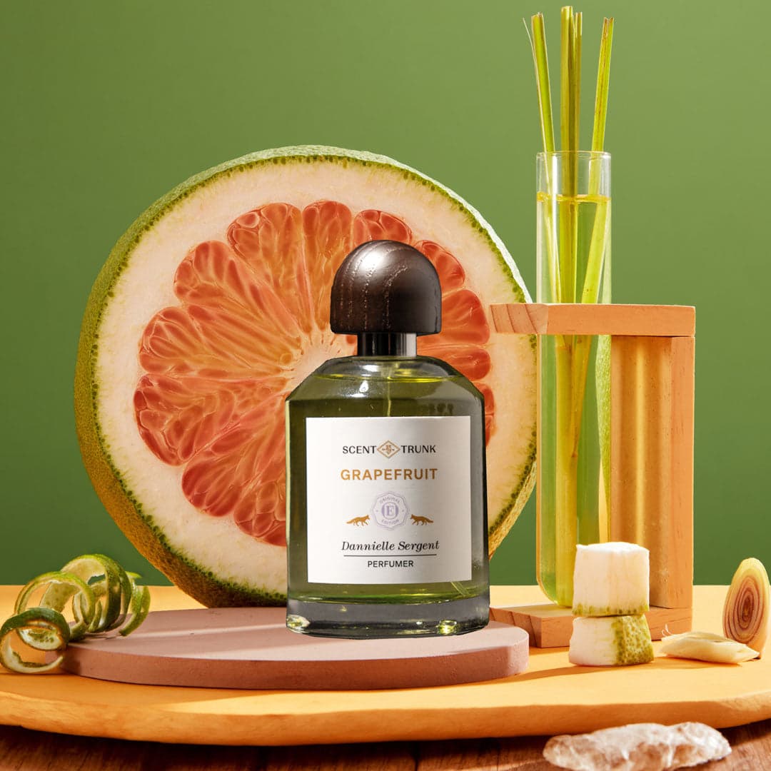 Botanical Grapefruit Perfume Bottle