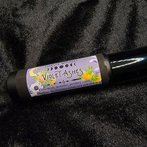 Violet Ashes Perfume by Lovesick Witchery