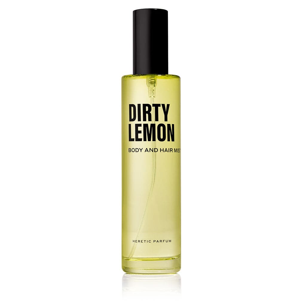 Dirty Lemon Body Mist Perfume Bottle