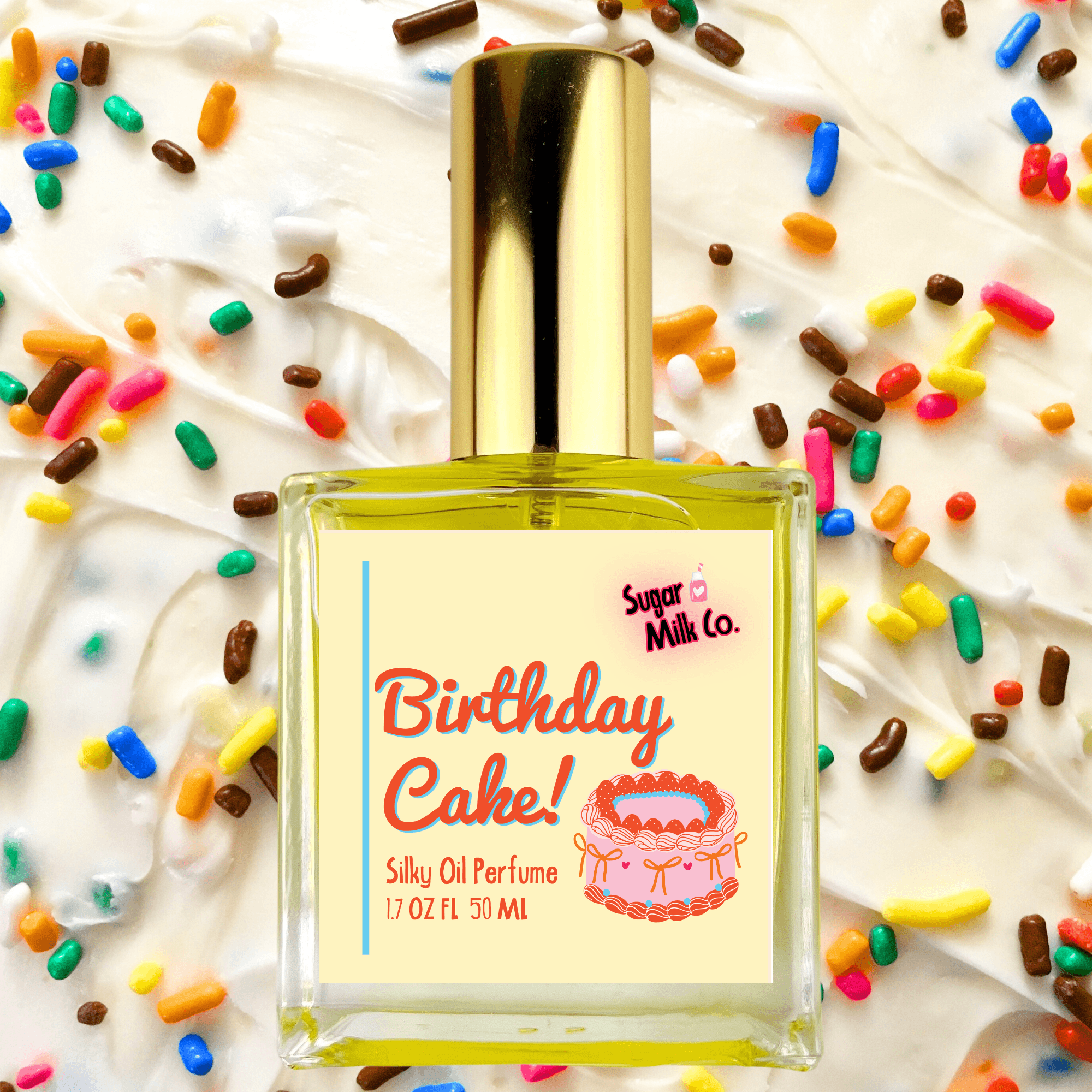 Birthday Cake Perfume Oil by Sugar Milk Company