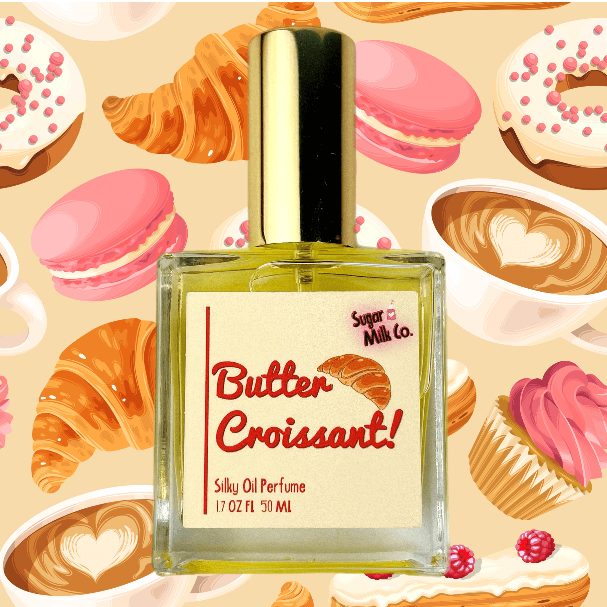 Butter Croissant Perfume Oil by Sugar Milk Company