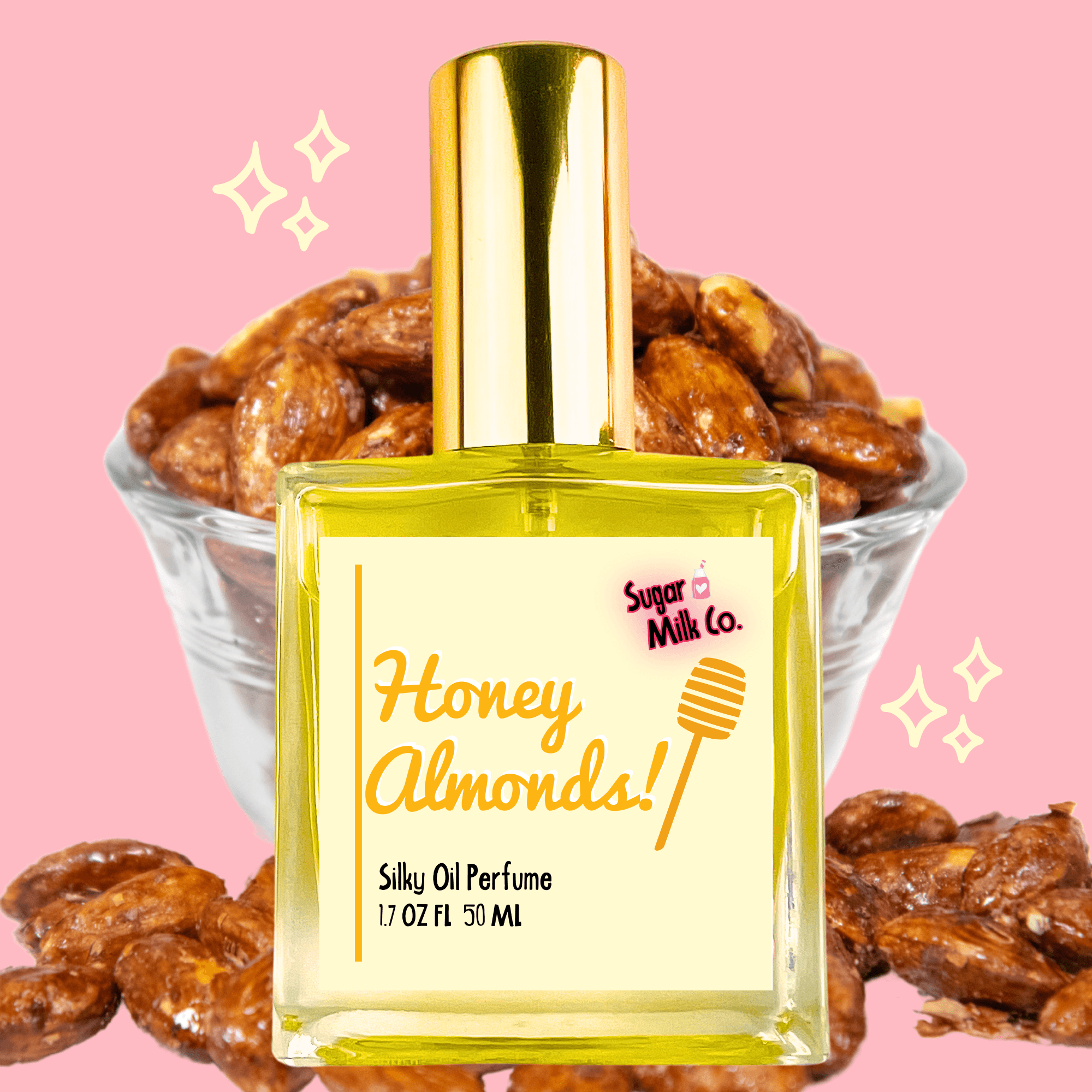 Honey Almonds Perfume Oil by Sugar Milk Company