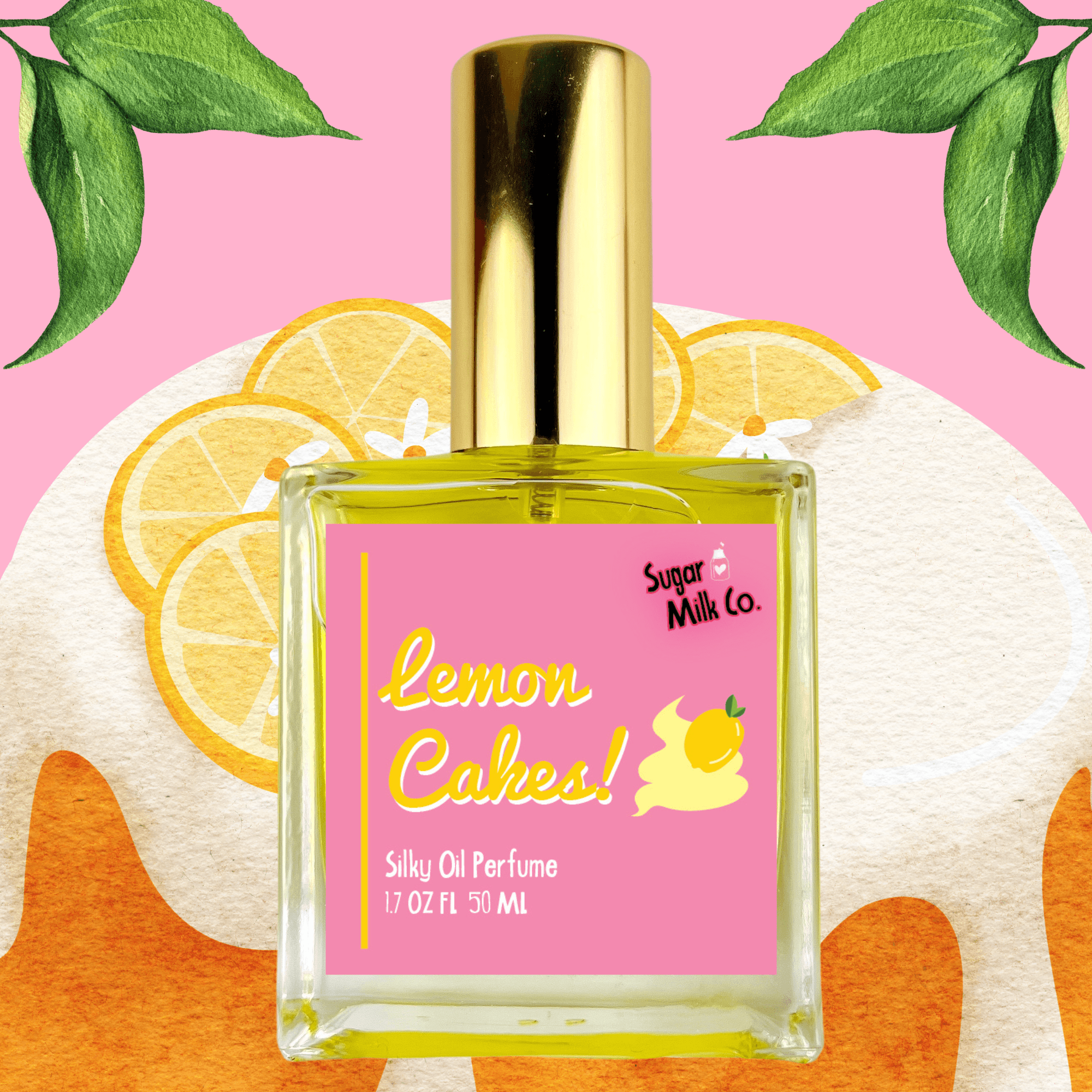 Lemon Cakes Perfume Oil Perfume Bottle
