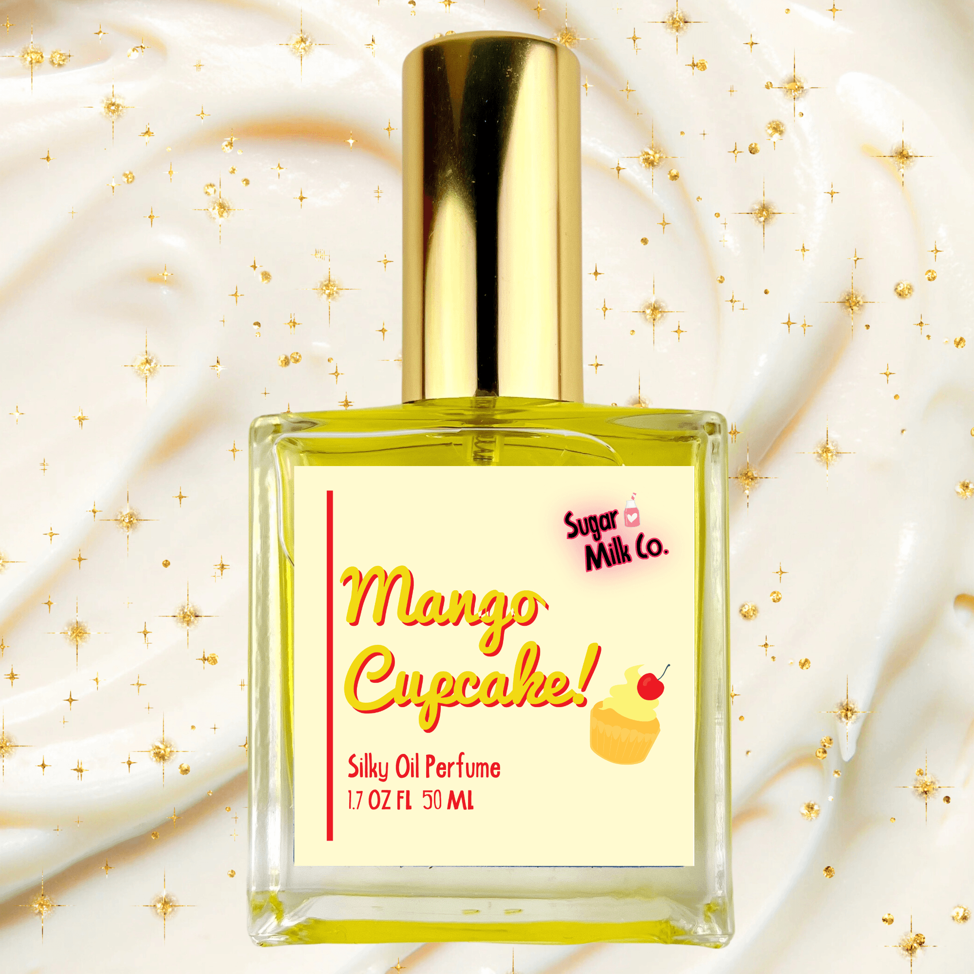 Mango Cupcake Perfume Oil Perfume Bottle