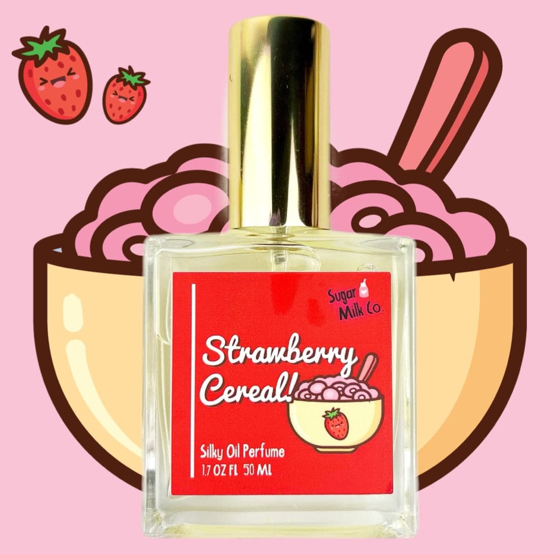 Strawberry Cereal Perfume Oil by Sugar Milk Company