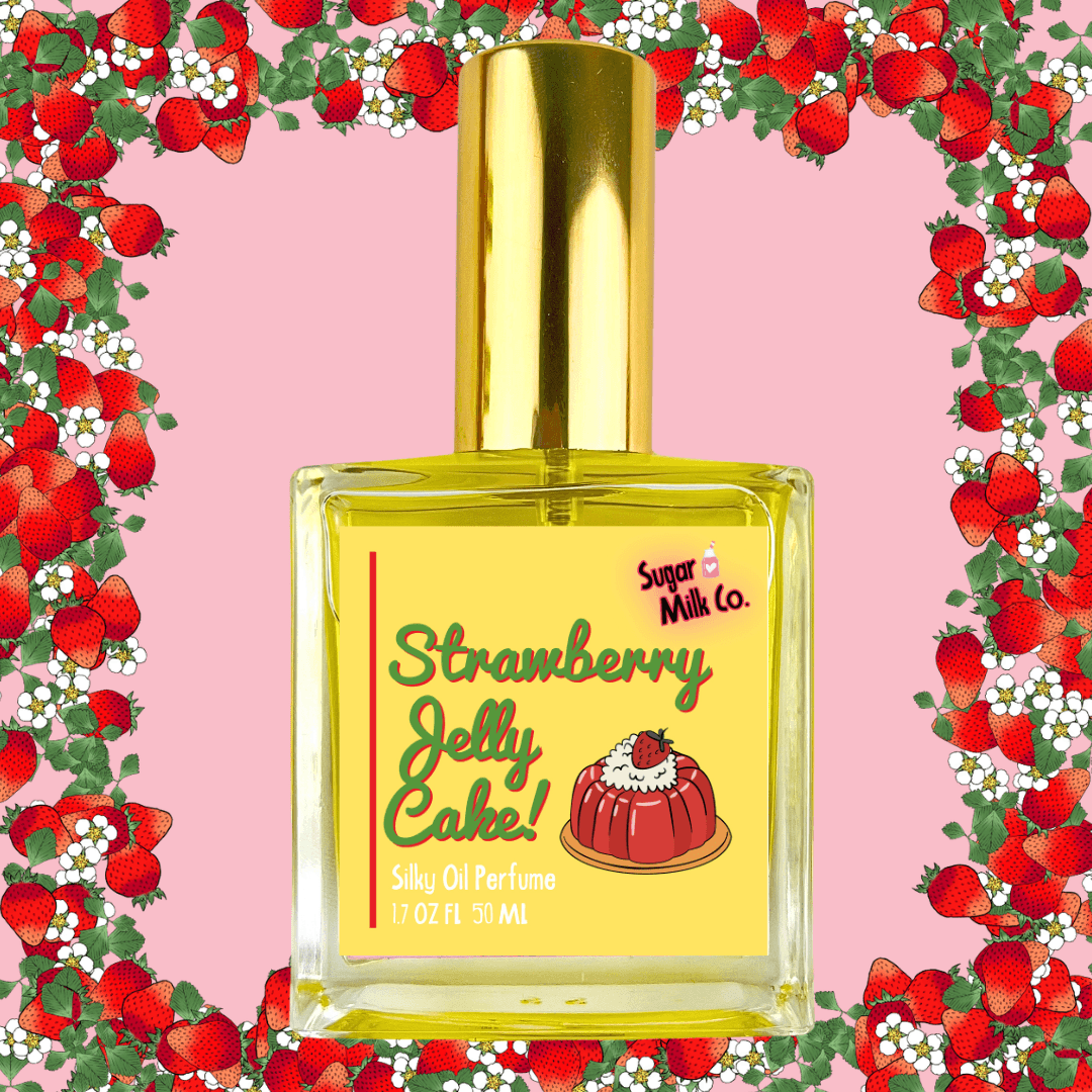 Strawberry Jelly Cake Perfume Oil by Sugar Milk Company